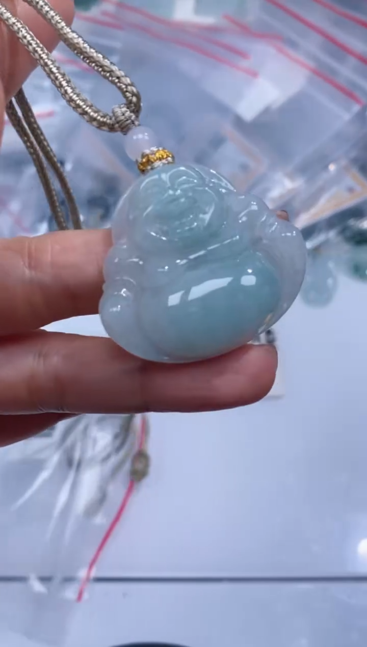 颈饰未镶嵌翡翠吊坠