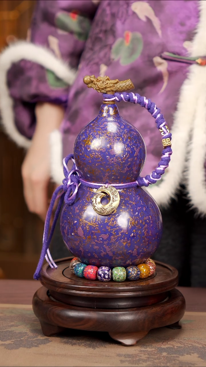 【闪购商品】211易林高端工艺大漆酒葫芦--318