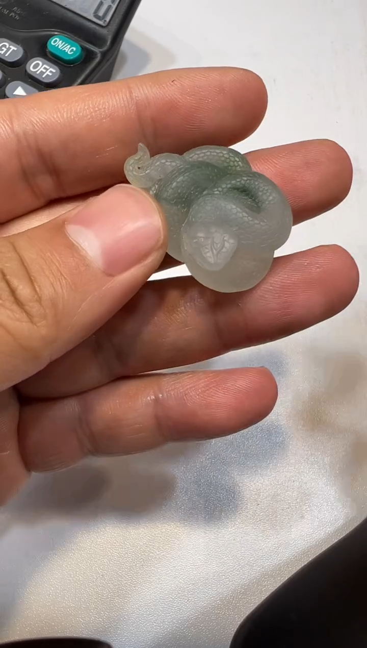 【闪购商品】定制翡翠未镶嵌蛇