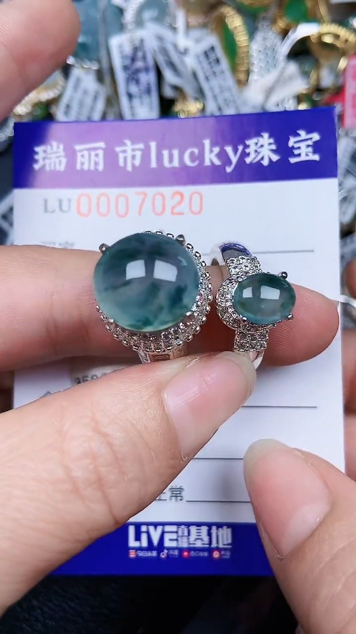 颈饰未镶嵌翡翠7020