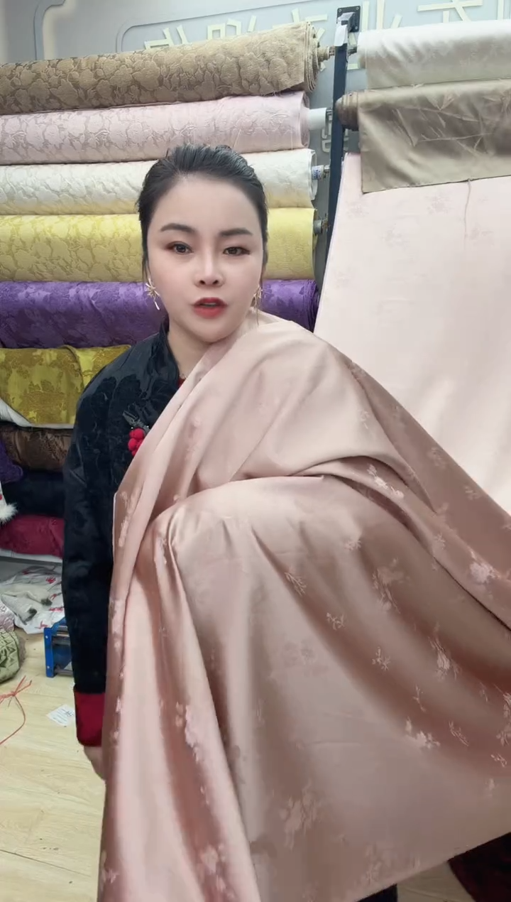 49号粉色丝毛浮雕   半米价