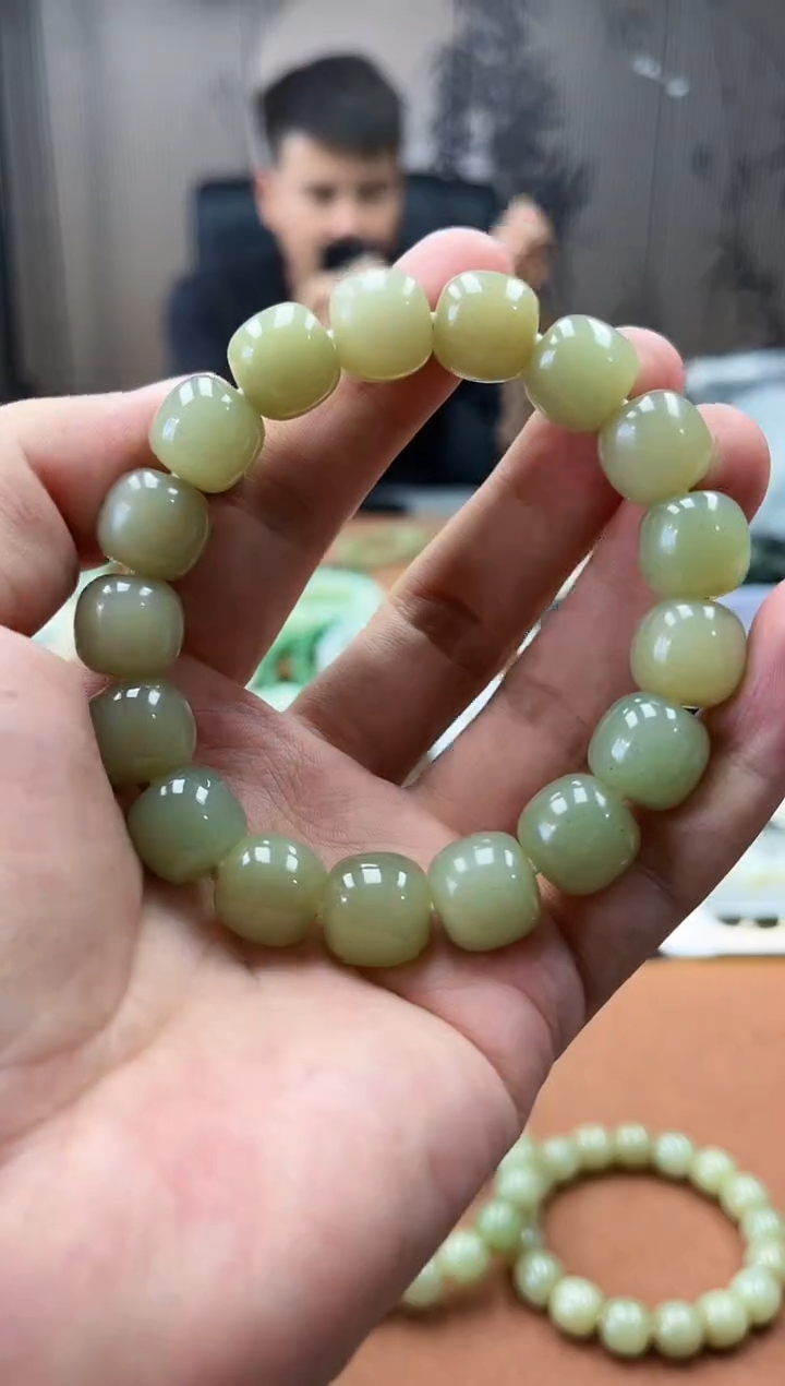 手链未镶嵌和田玉新疆若羌黄口13