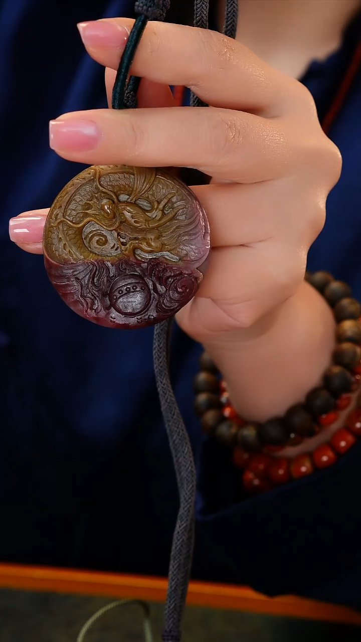 未镶嵌吊坠(不含链)玛瑙/玉髓自**花盐源吊坠