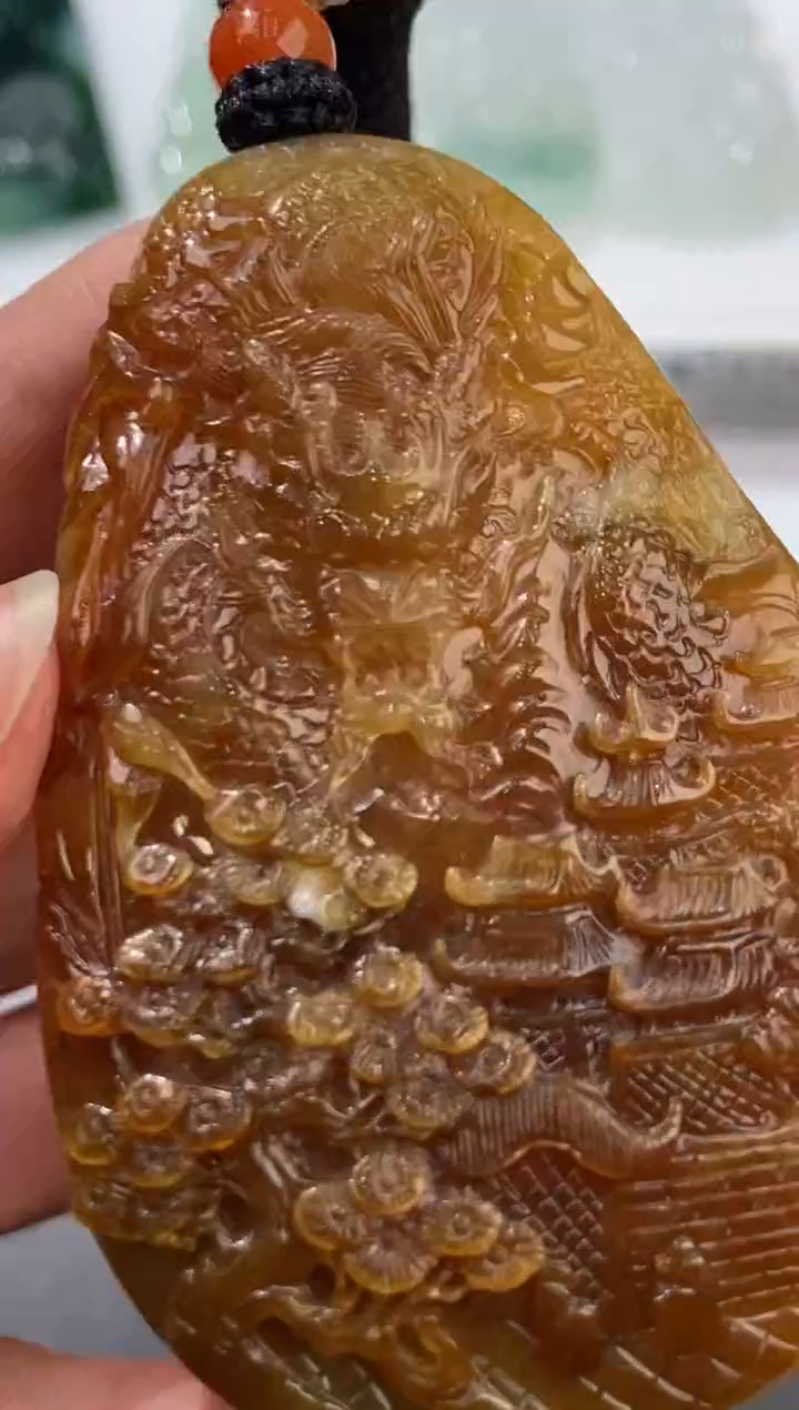 未镶嵌挂件翡翠379584   多人