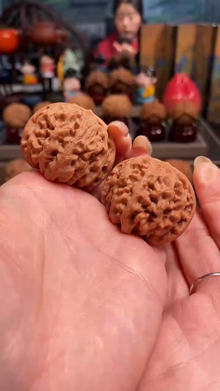 【闪购商品】文玩核桃把件A334苹果园41