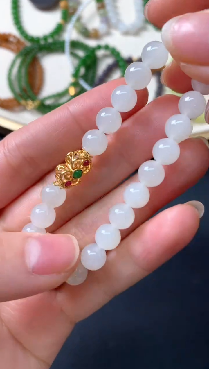 【闪购商品】和田玉手串未镶嵌S375|980