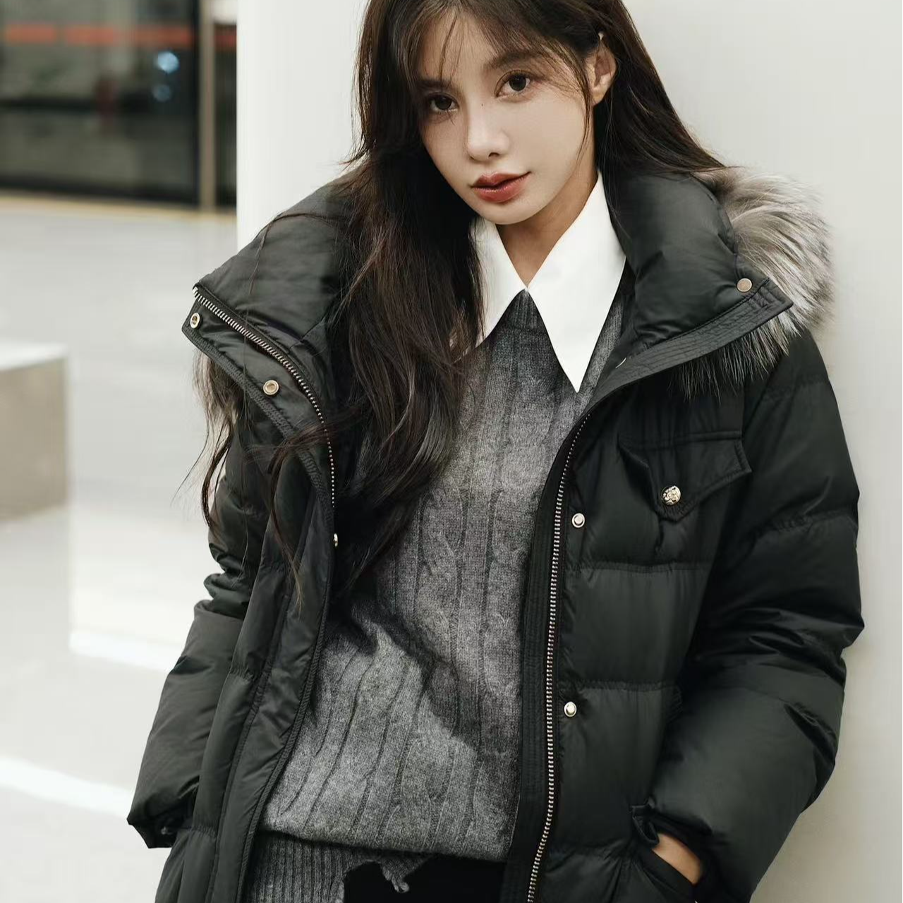 (四）冬季大码羽绒服韩版大被子保暖加厚