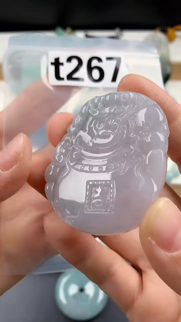 颈饰未镶嵌翡翠维****能天然翡翠吊坠挂件