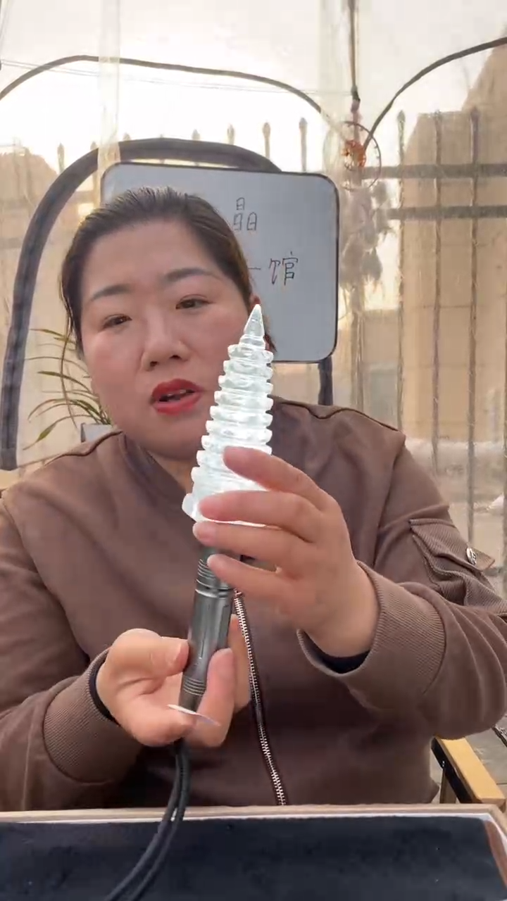 【闪购商品】水晶文昌塔未镶嵌白水晶文昌塔D832