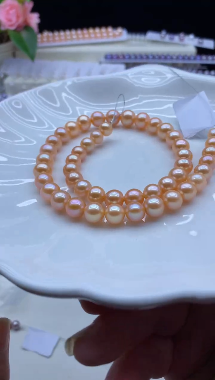 【闪购商品】淡水珍珠颈饰未镶嵌淡水珍珠项链