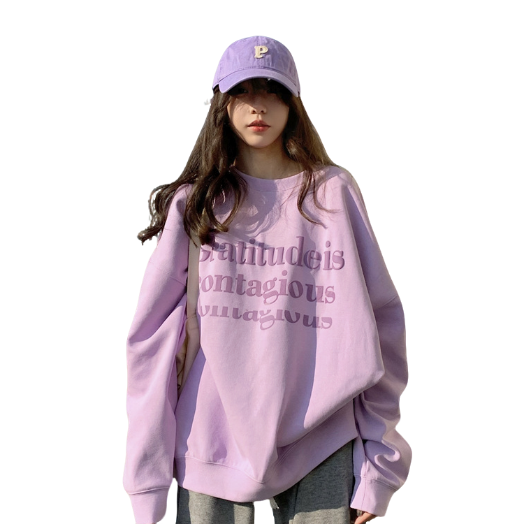 [孤品】冬季毛茸茸打底女休闲韩系ins女装