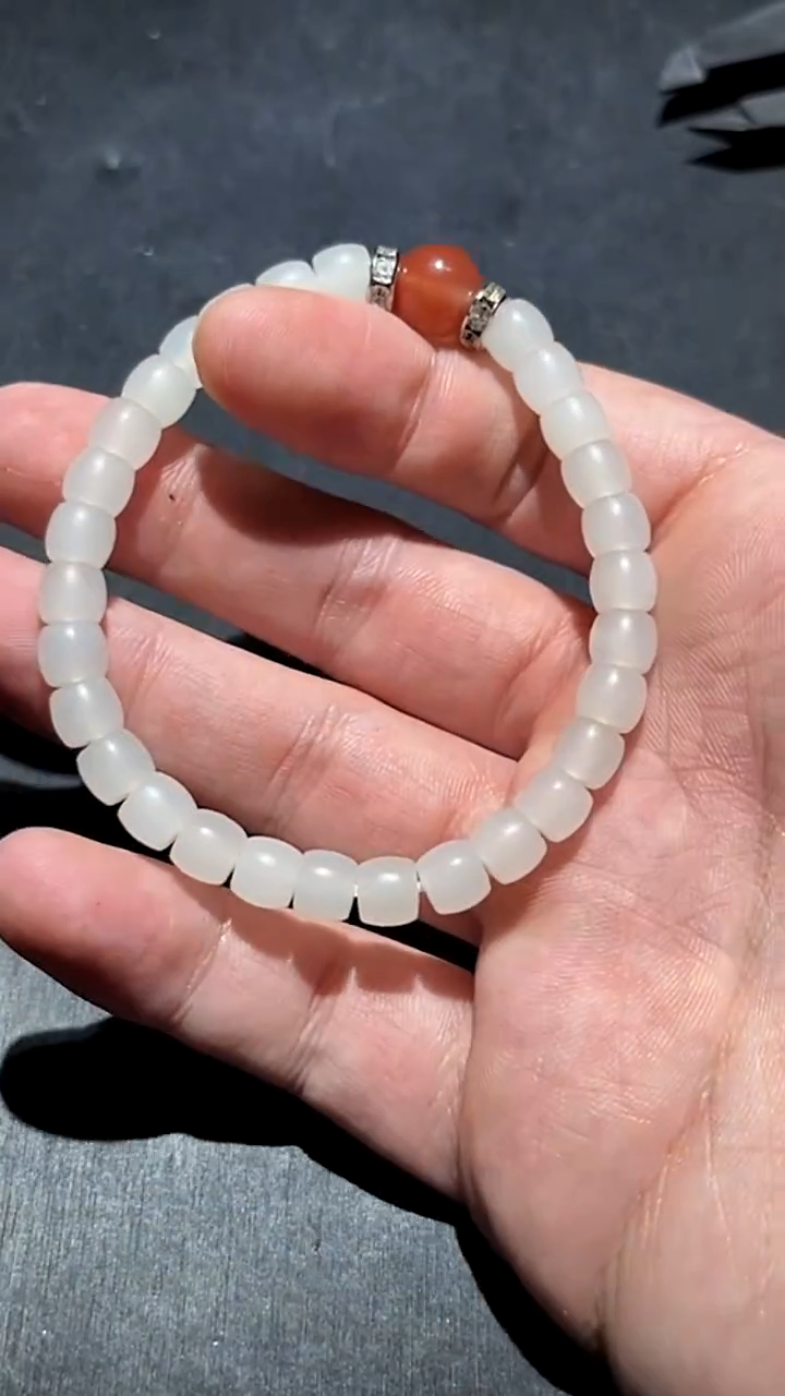 未镶嵌手串和田玉ZZ250918-03