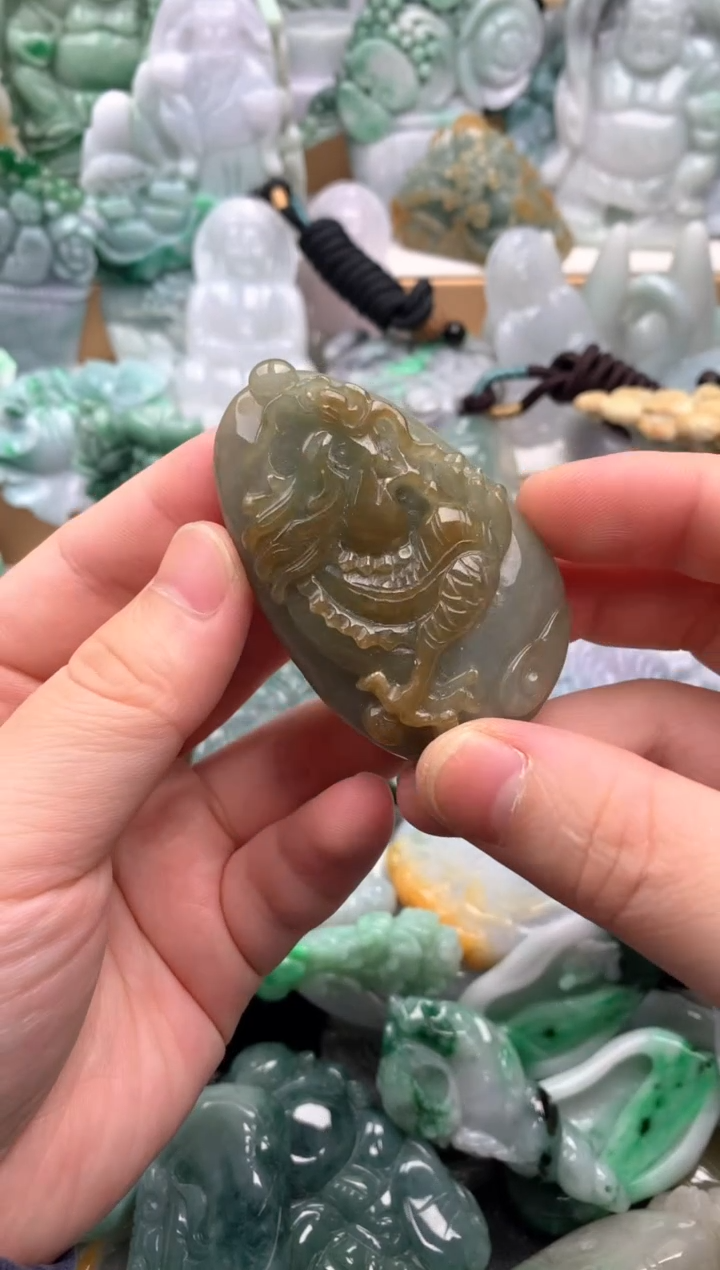 吊坠(不含链)未镶嵌翡翠1