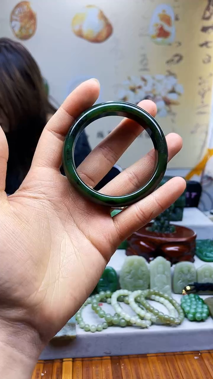 【闪购商品】和田玉（碧玉）挂件未镶嵌1