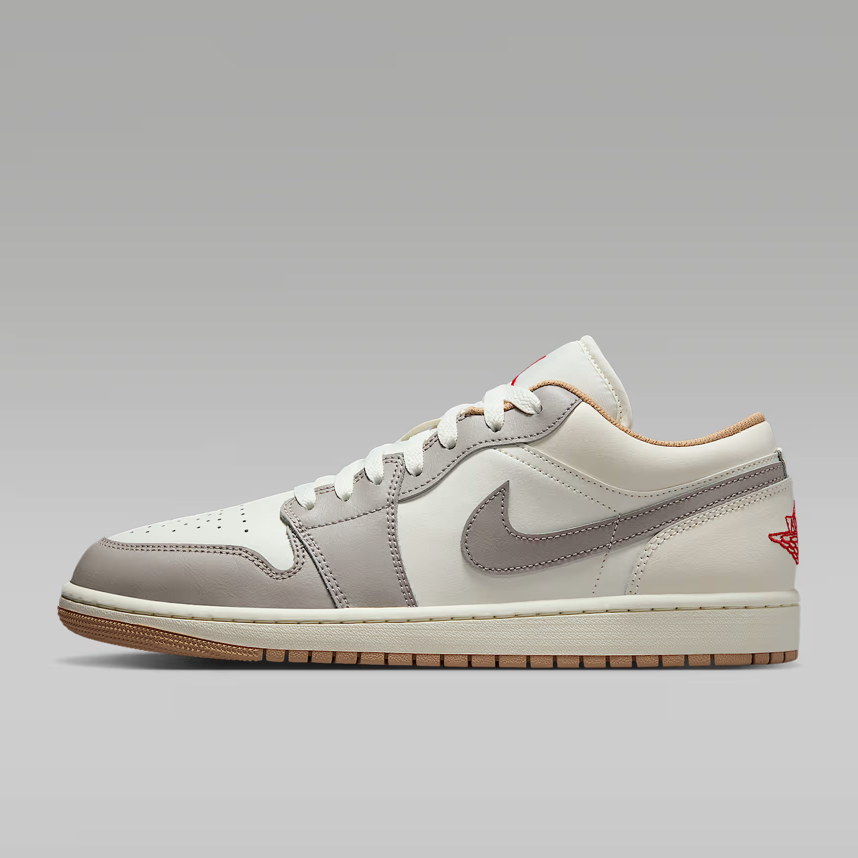 NIKE/耐克【专柜同款】AJ1米灰经典复古运动鞋休闲板鞋553558169