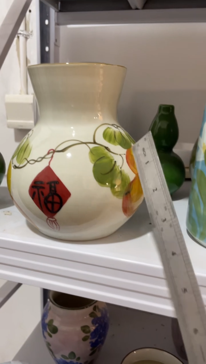 摆件景德镇手绘陶瓷花瓶