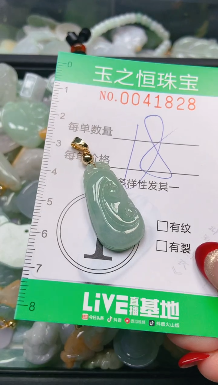 【闪购商品】翡翠颈饰未镶嵌闪购0041828