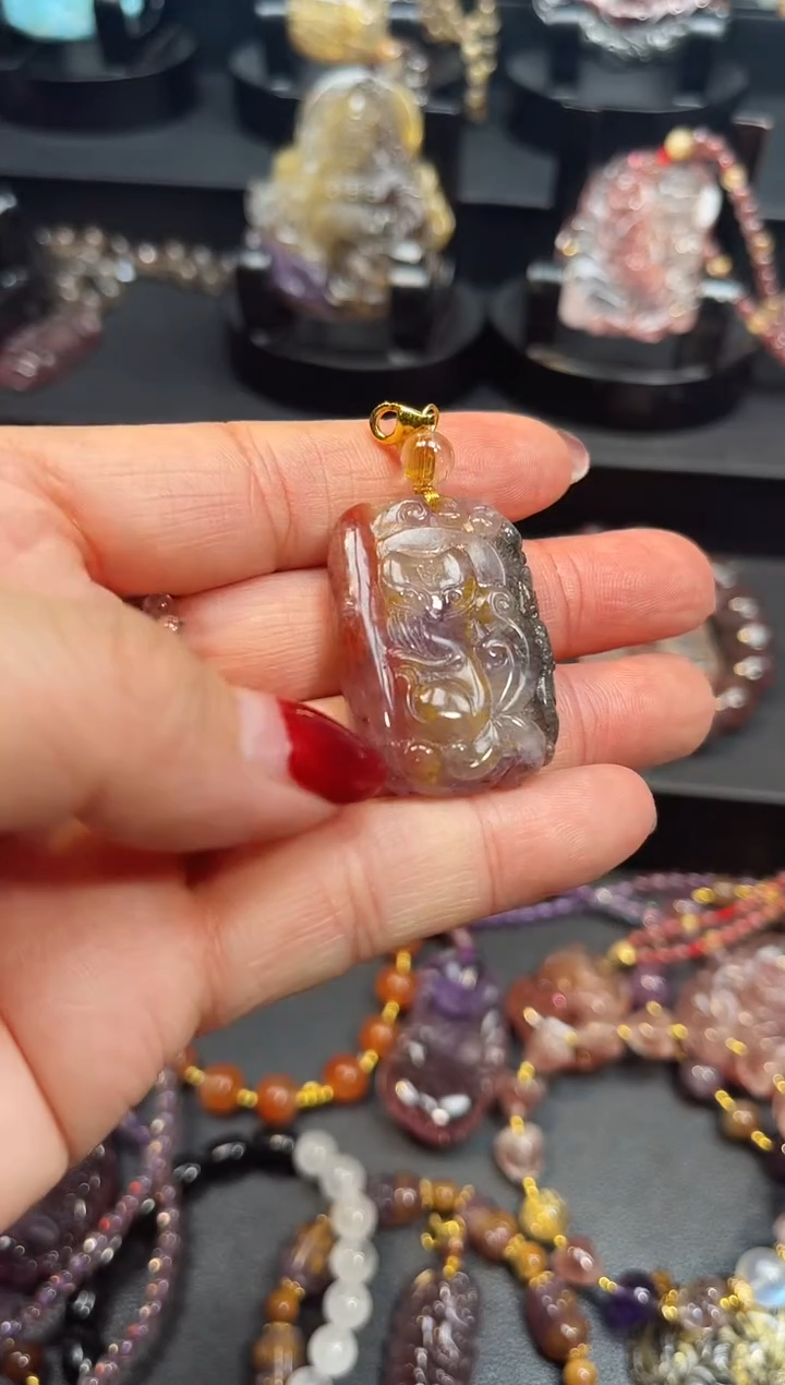 【闪购商品】水晶颈饰未镶嵌【百晶灵儿】天然定制款