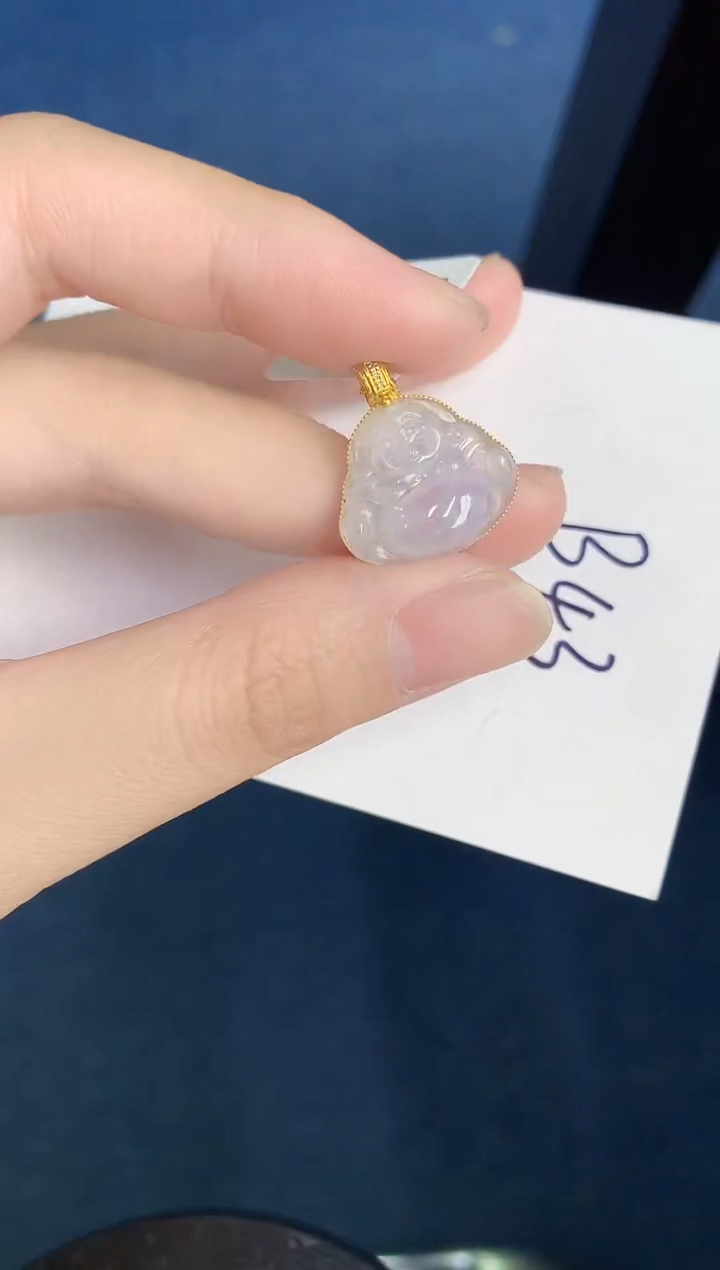 【闪购商品】翡翠颈饰18K金镶嵌000000000