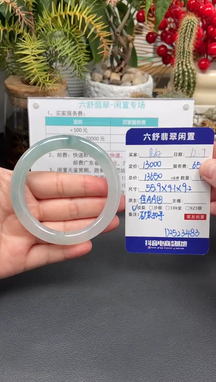 未镶嵌手镯翡翠良*D2523483
