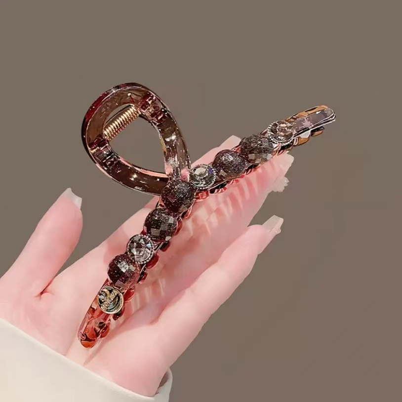 国风发饰重工美拉德风法式女发夹森系简约气质网红轻奢时尚头饰