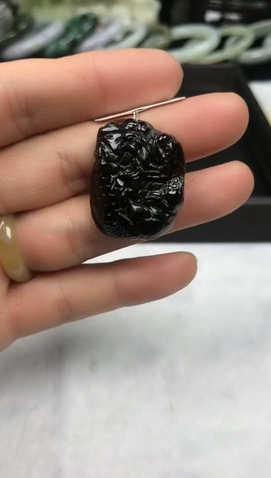 【闪购商品】碧玺颈饰未镶嵌吊坠【拍二发一否不发货】