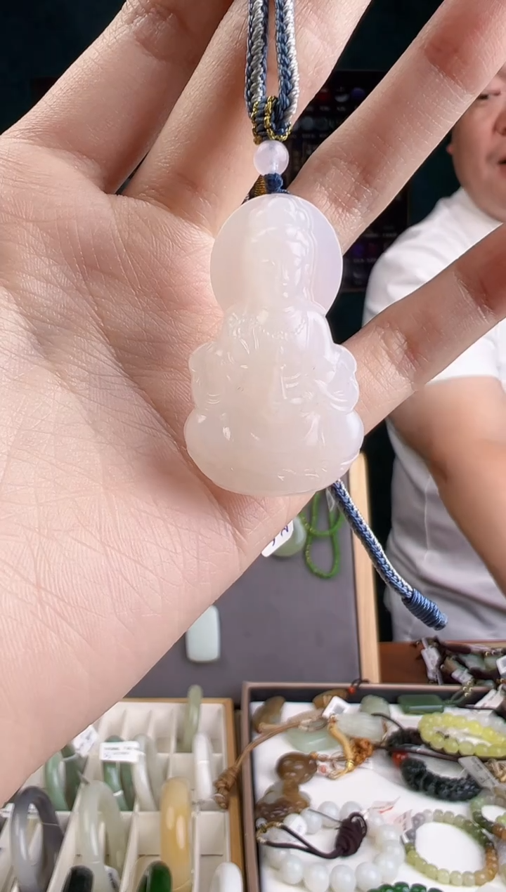 和田玉未镶嵌颈饰 多样性发货 拍一单发一个