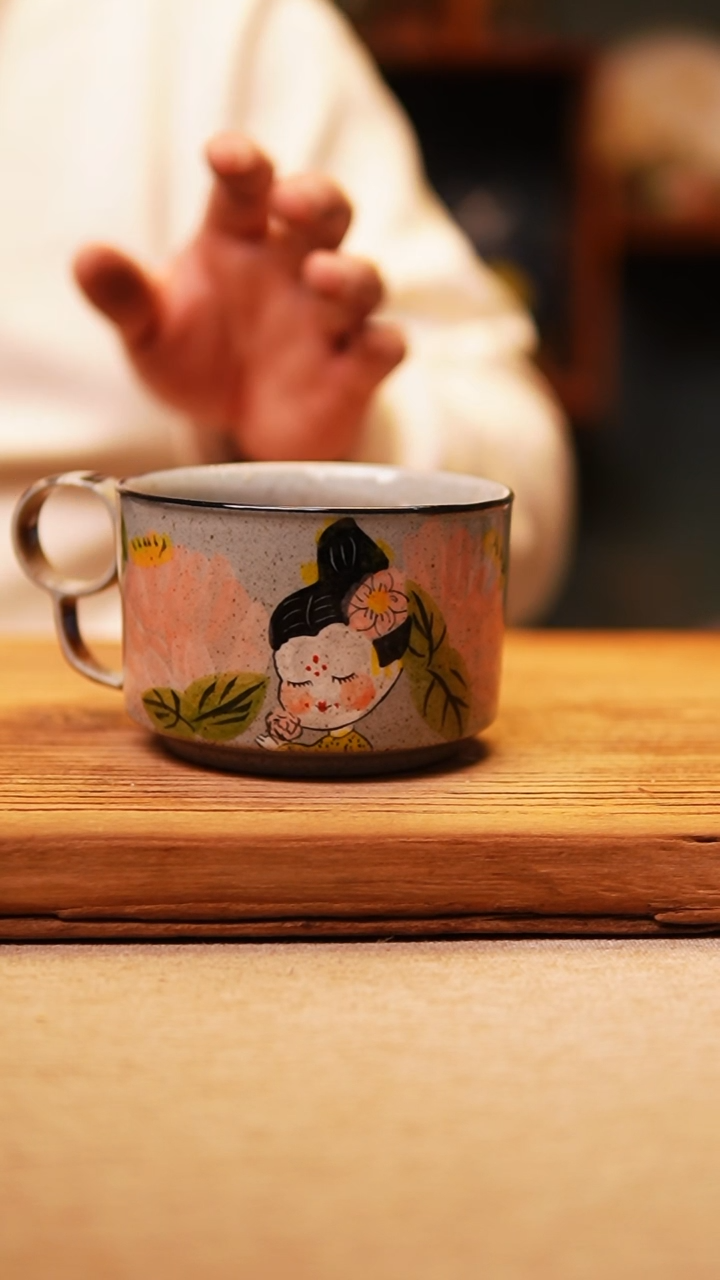 【闪购商品】@@陶园瓷舍@@纯手工手绘@高温釉下彩