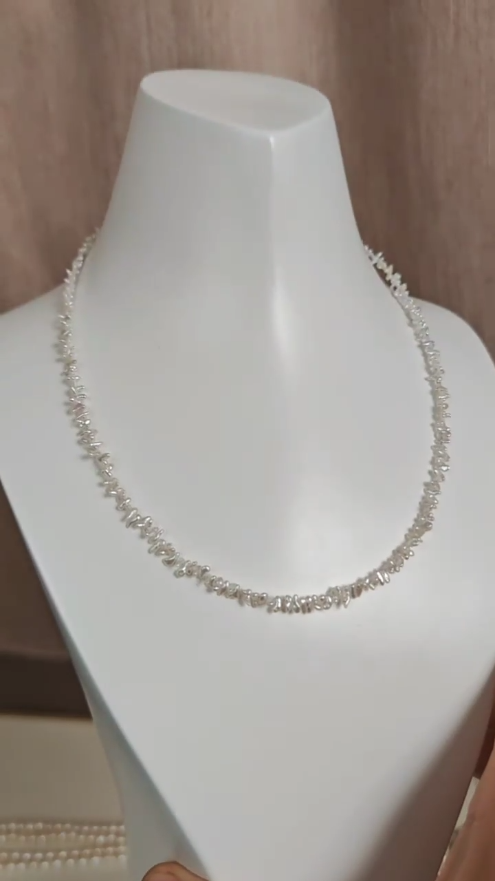 【闪购商品】海水珍珠颈饰银S925镶嵌566