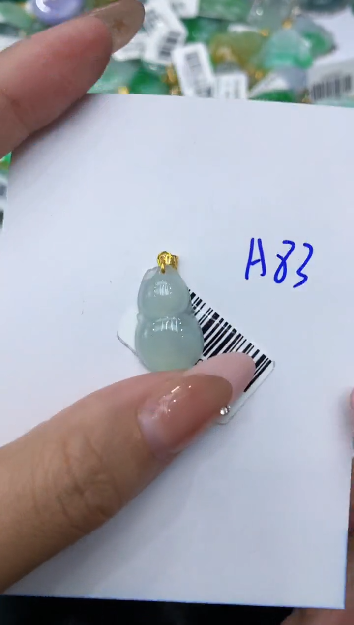 【闪购商品】翡翠颈饰18K金镶嵌111111111