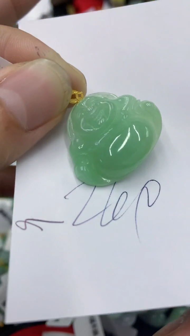 【闪购商品】翡翠颈饰18K金镶嵌号链接11111111