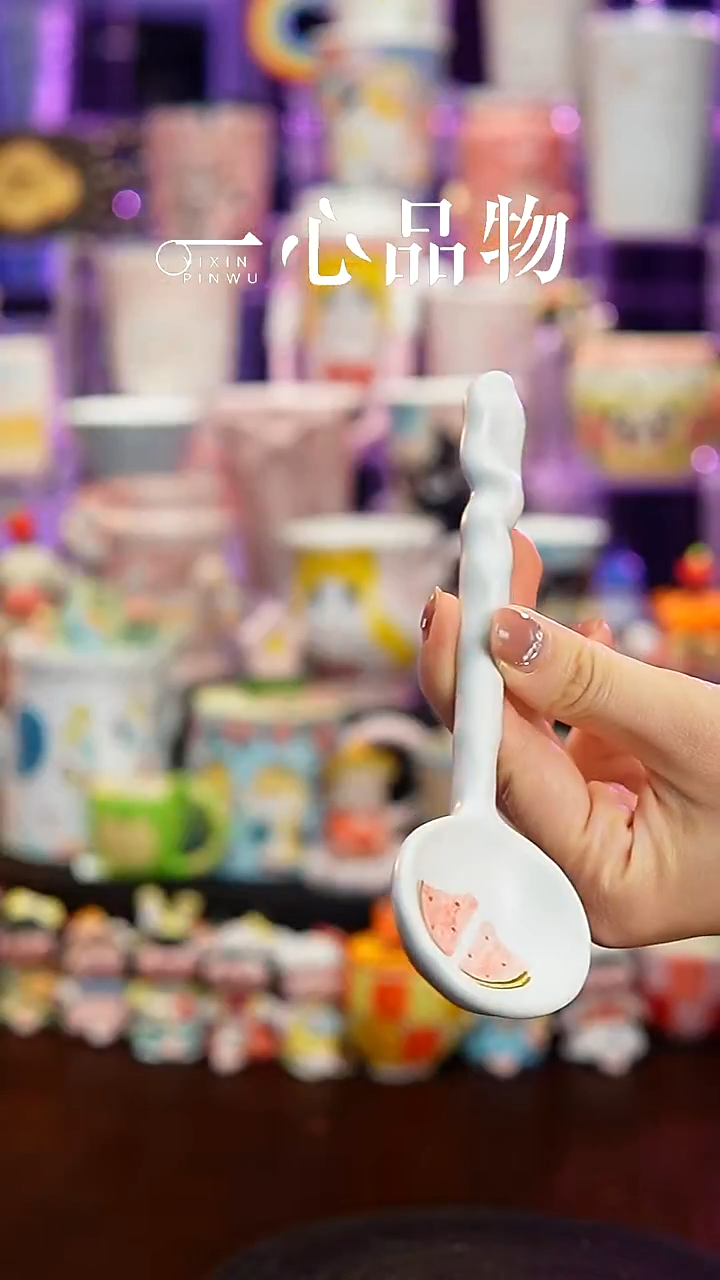 杯子瓷Y167景德镇手工手绘杯子摆件