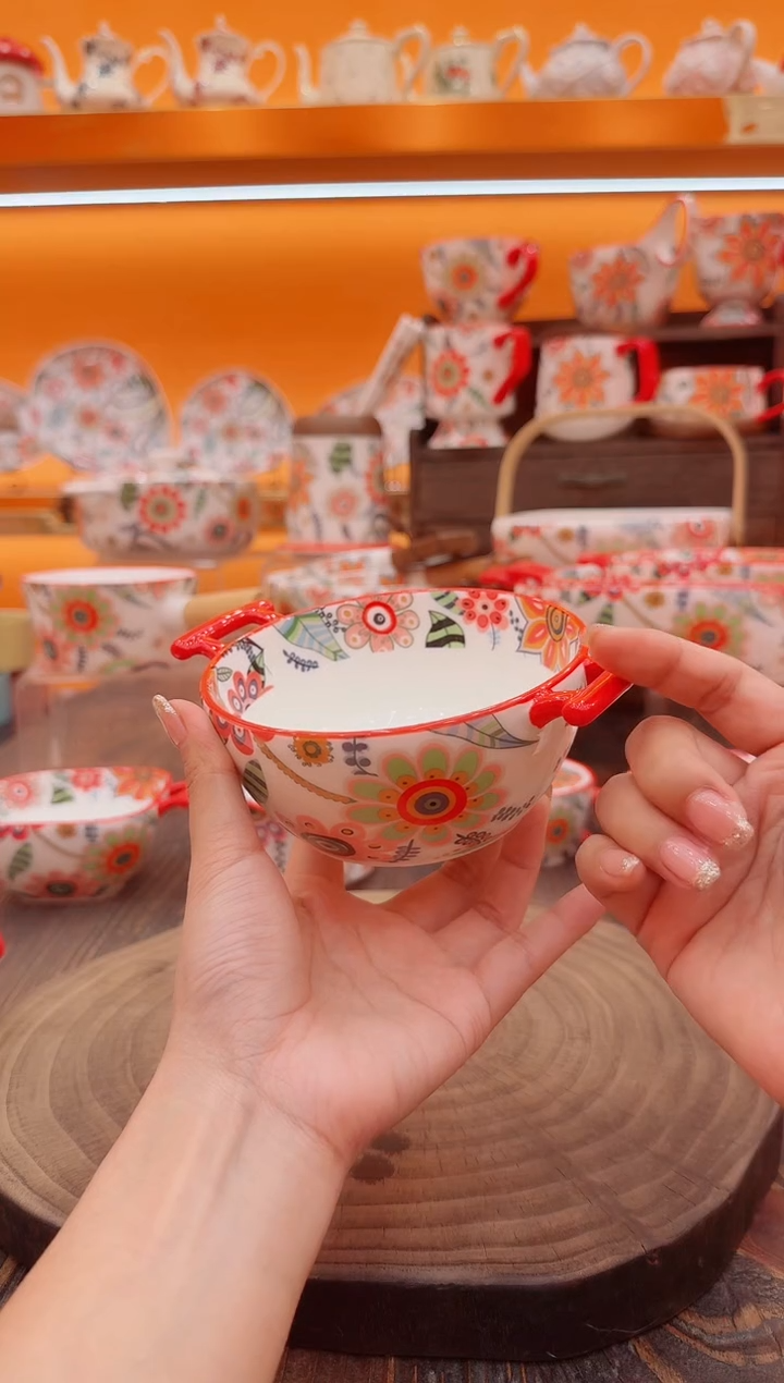 罐景德镇陶瓷餐具碗碟盘子