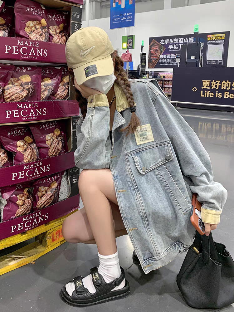 孤品非图片款2025新款牛仔外套