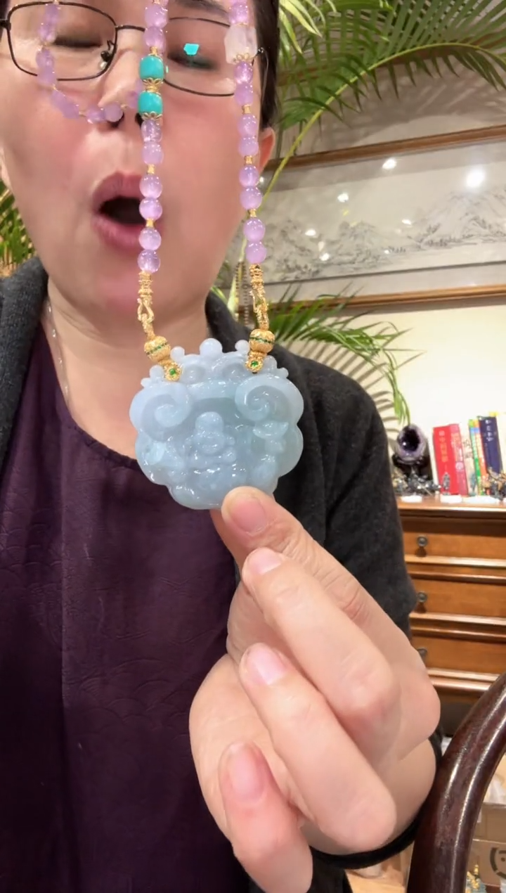 【闪购商品】翡翠颈饰未镶嵌国风