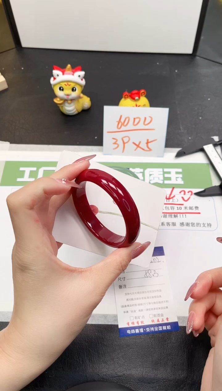 【闪购商品】石英质玉手镯未镶嵌202-58.3