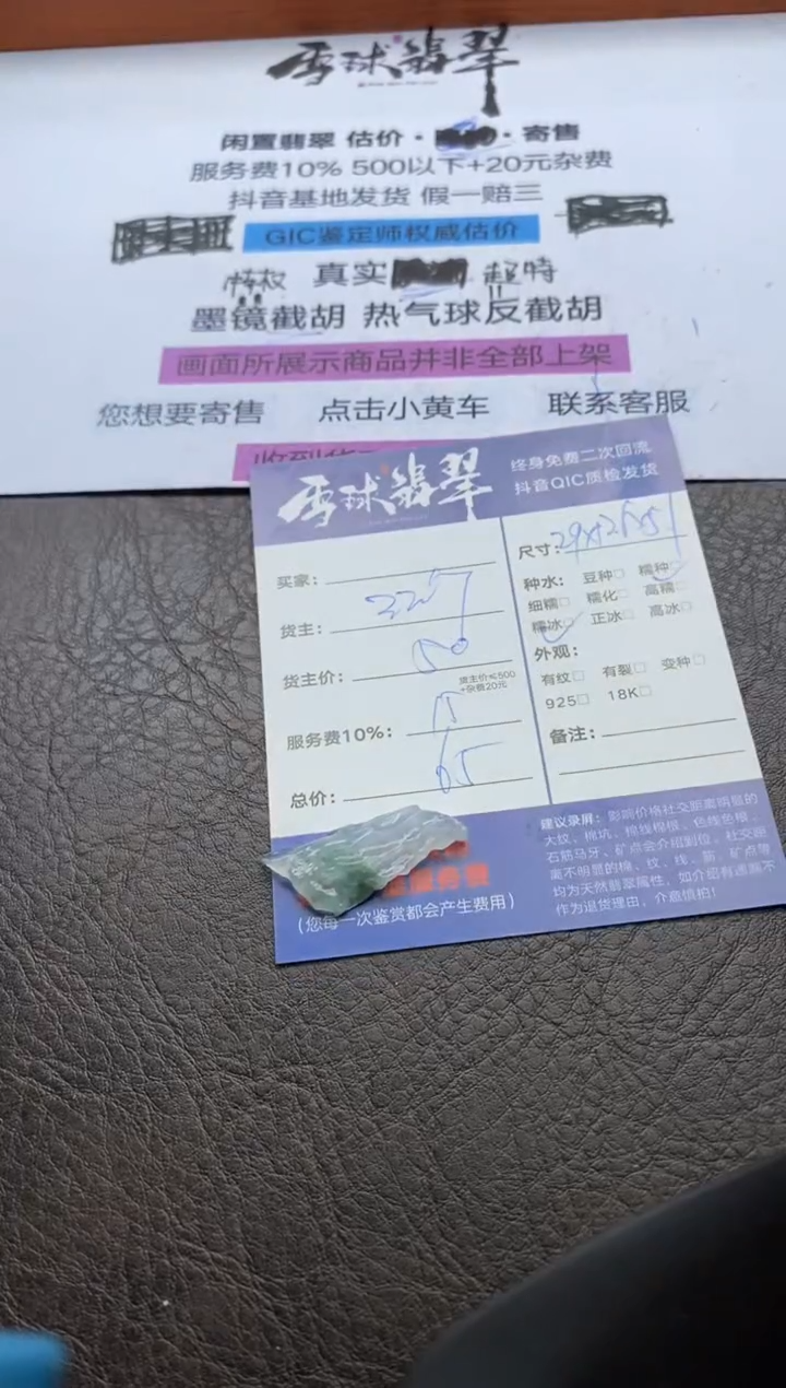 【闪购商品】翡翠颈饰未镶嵌1161230198