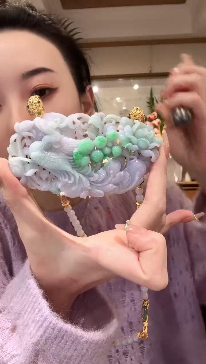 【闪购商品】翡翠颈饰未镶嵌国风