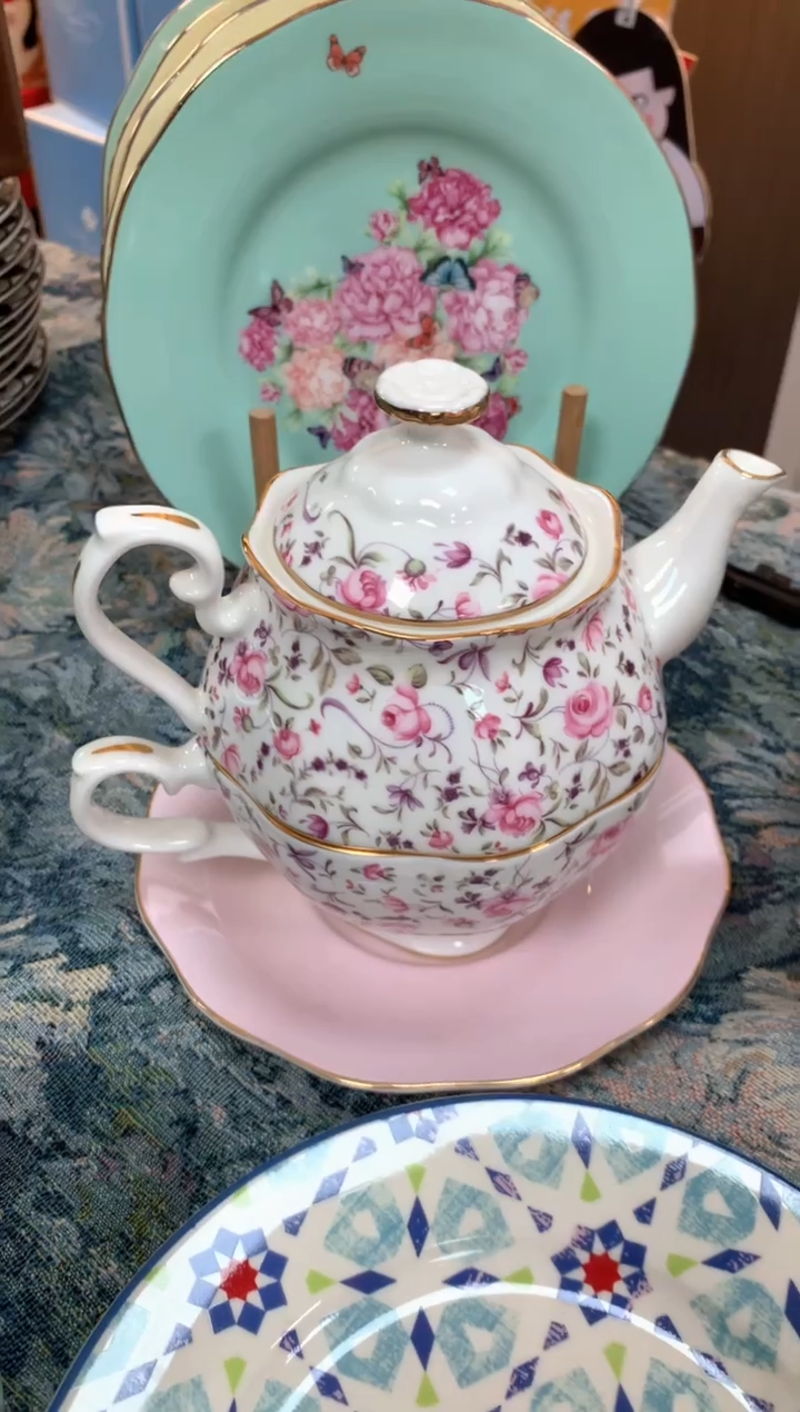 【闪购商品】瓷片陶瓷原单CC496餐具1个+礼盒