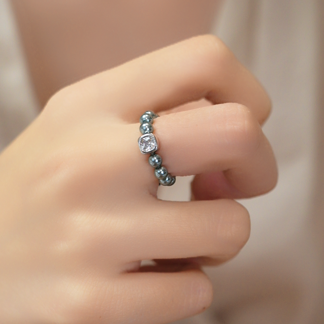 铜合金戒指 时尚甜美戒指 F579