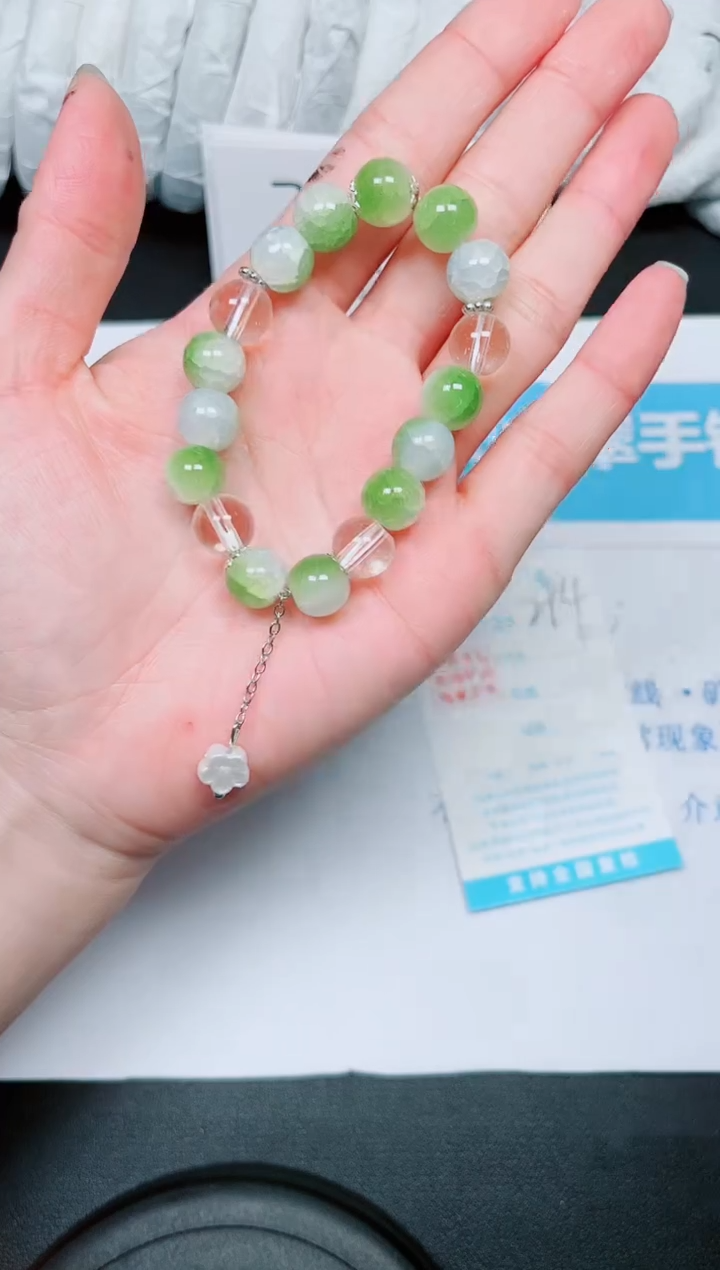 【闪购商品】石英质玉手镯未镶嵌多样性手串