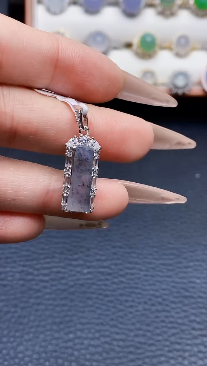 银S925镶嵌戒指翡翠1192