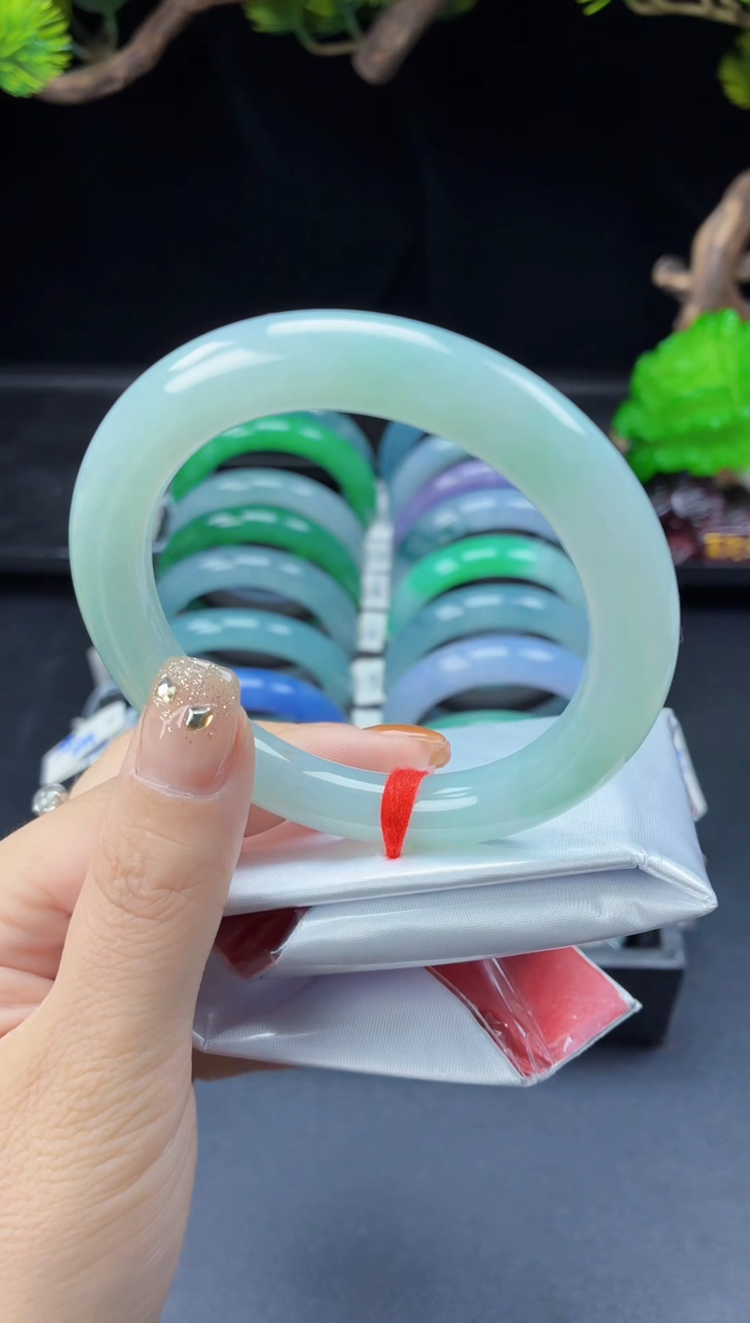 未镶嵌手镯翡翠A62