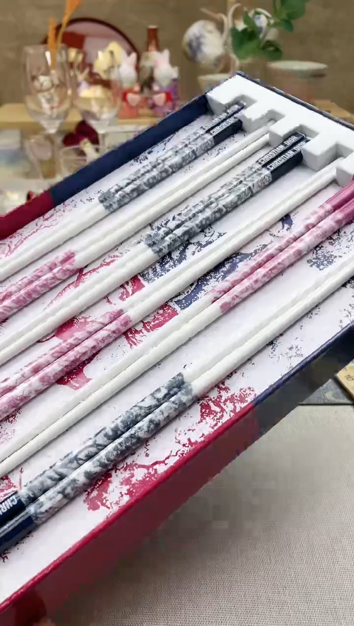 【闪购商品】摆件/盘子/杯子骨瓷筷子6双