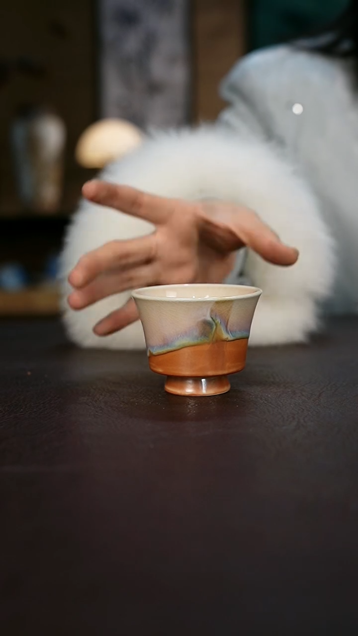 【闪购商品】景德镇陶瓷杯碗柴烧多人