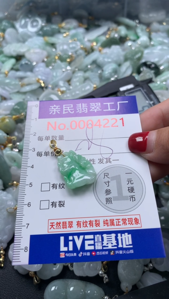 颈饰未镶嵌翡翠4221