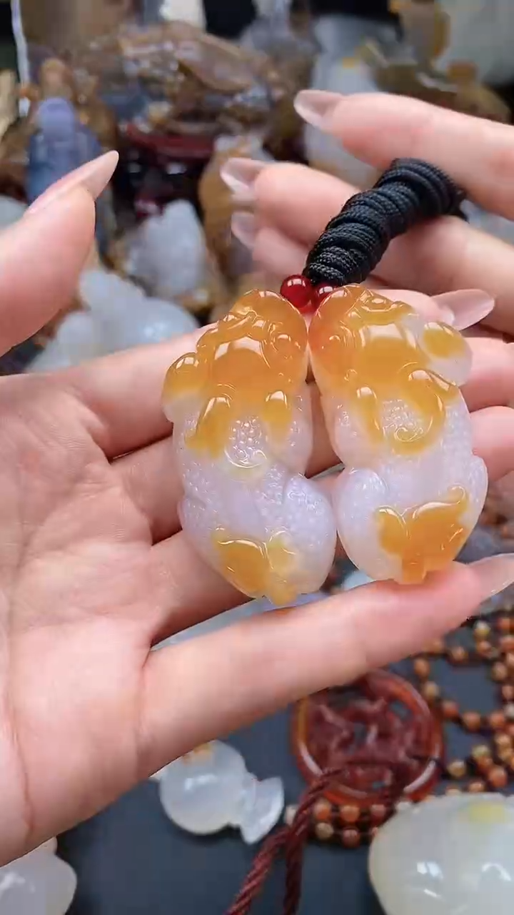 【闪购商品】玛瑙/玉髓颈饰未镶嵌dd