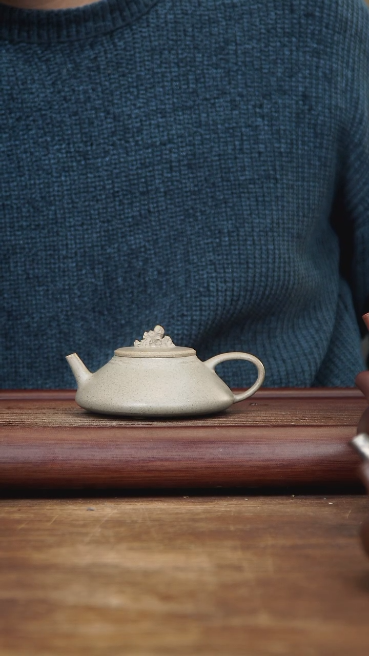 【闪购商品】紫砂茶壶140ml 石趣 段泥还原烧