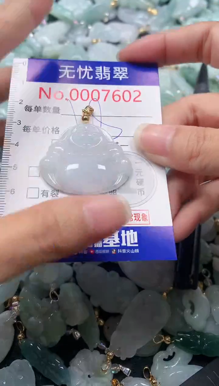 颈饰未镶嵌翡翠7602