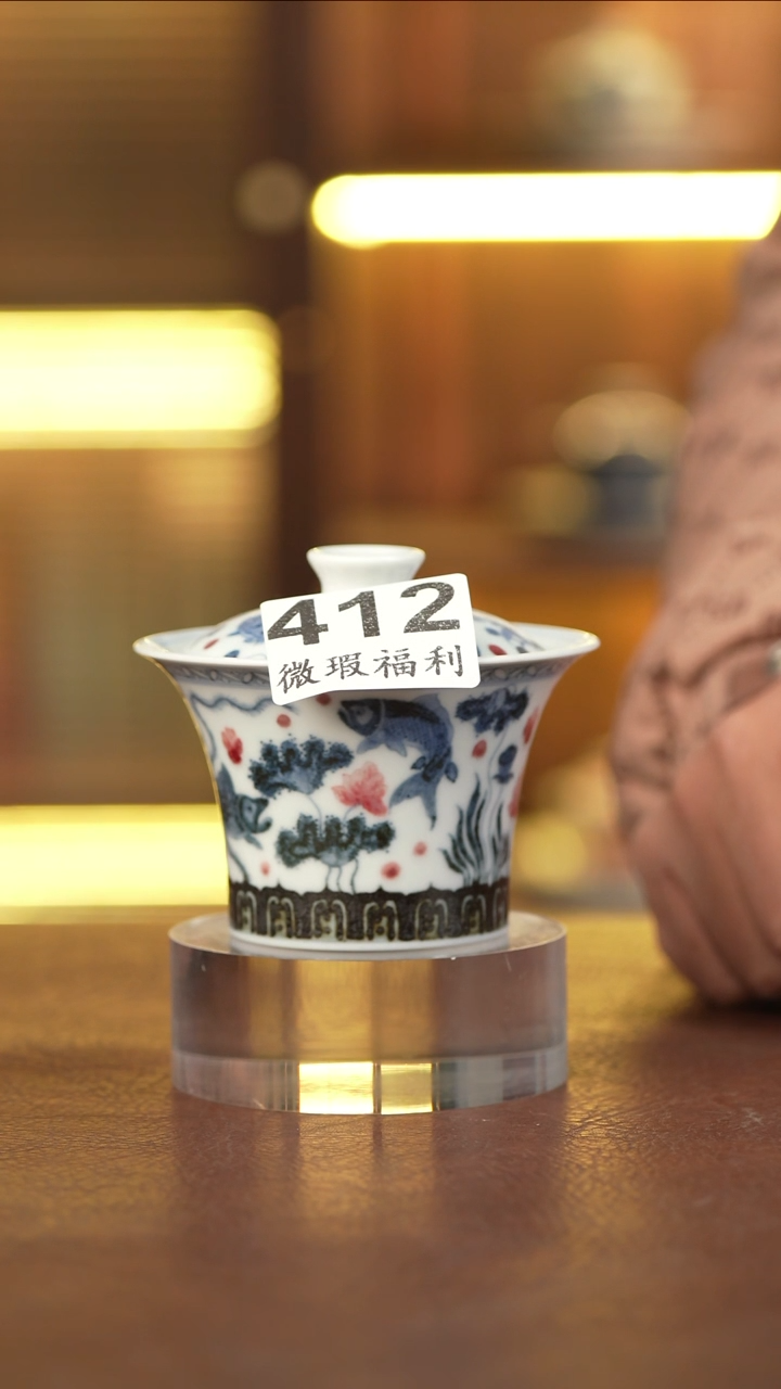 白*饭景德镇手工手绘茶器